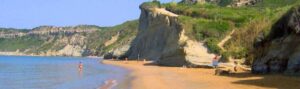 Arillas Sandy Beach in Corfu